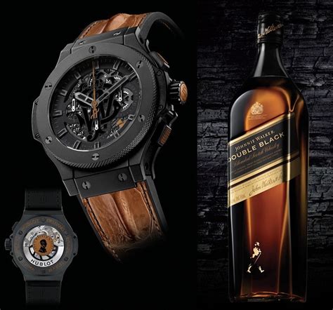 Hublot Big Bang Aero Johnnie Walker Whisky Limited Edition Watch.